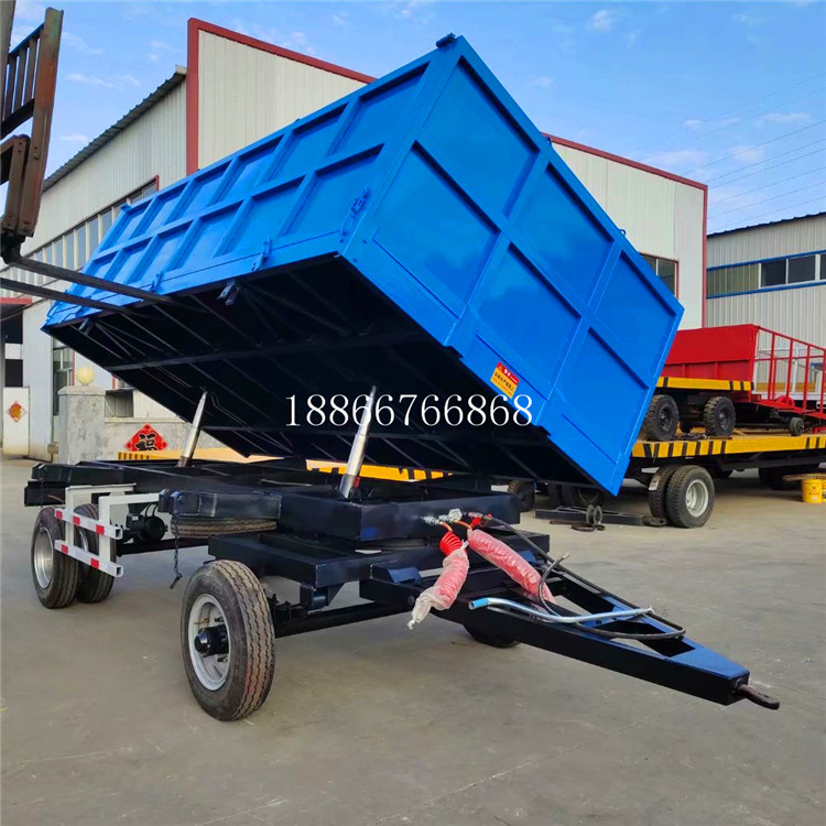 10噸自卸箱板拖車(chē)